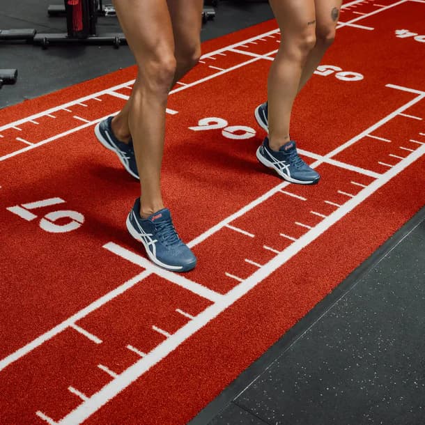 relva artificial para treino funcional e HIIT