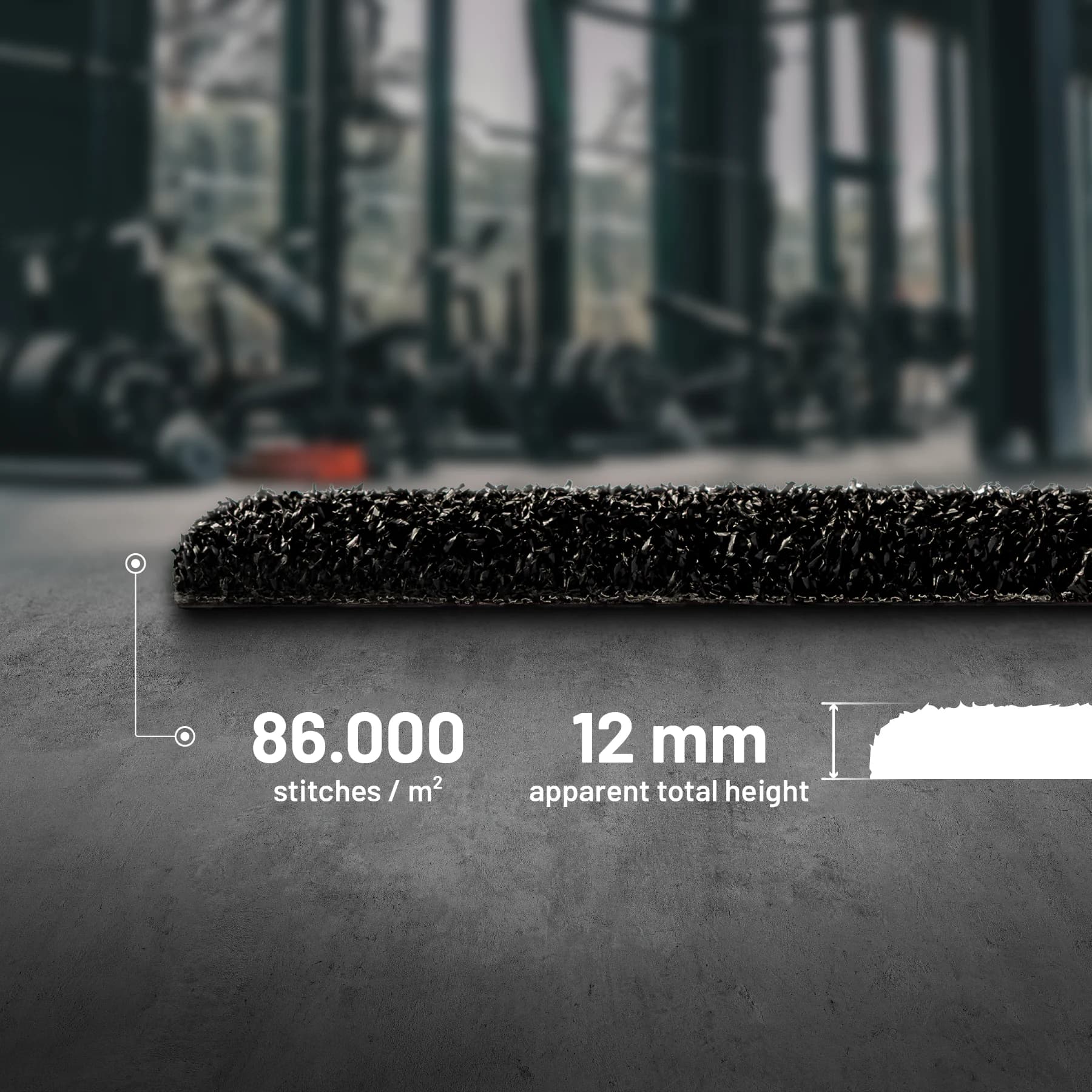 Valhalla One — densidade de 86.000 pontos/m² e altura visível de 12 mm