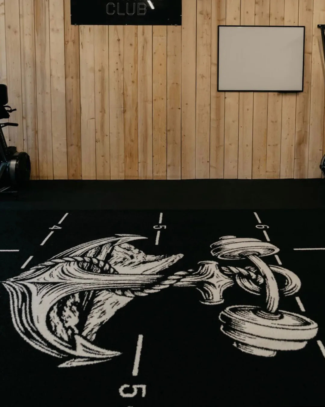 pista crossfit logótipo personalizado la ciotat